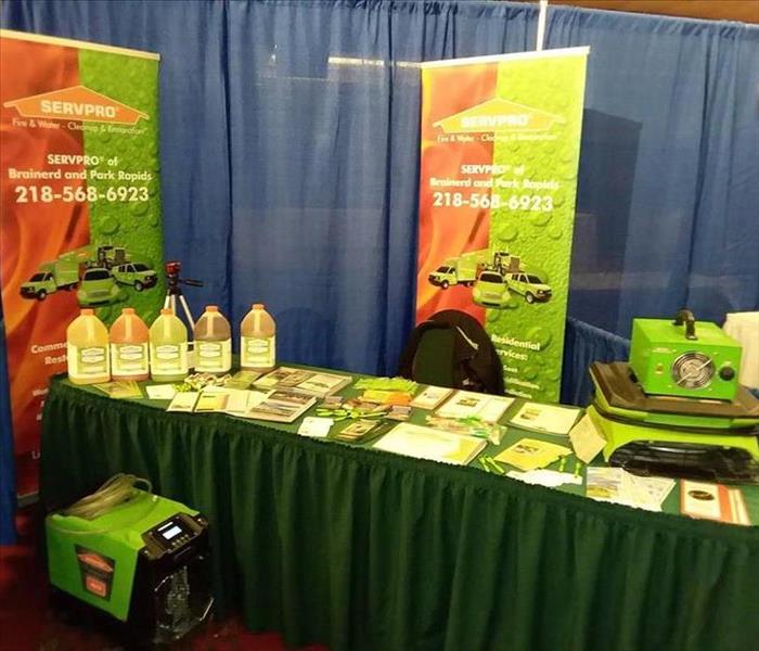 SERVPRO education booth at local area conference.